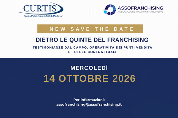 14 OTTOBRE | Dietro le quinte del Franchising