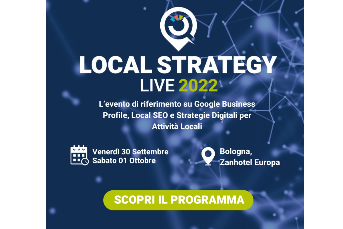 30 settembre Local Strategy Live